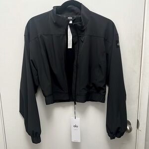 NWT - ALO Yoga Clubhouse Black Jacket, S